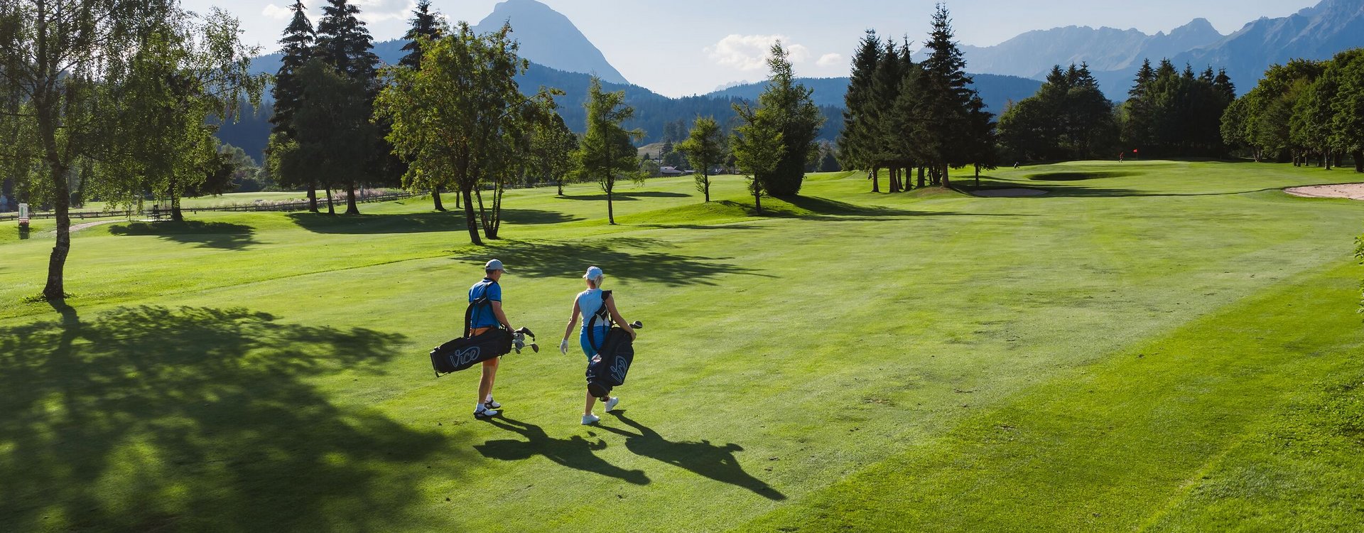 Golfspieler am Golfplatz GC Seefeld Reith