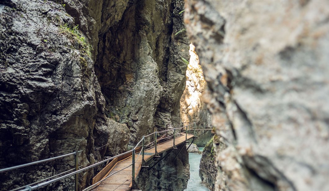 Leutascher Geisterklamm Wasserfallsteig