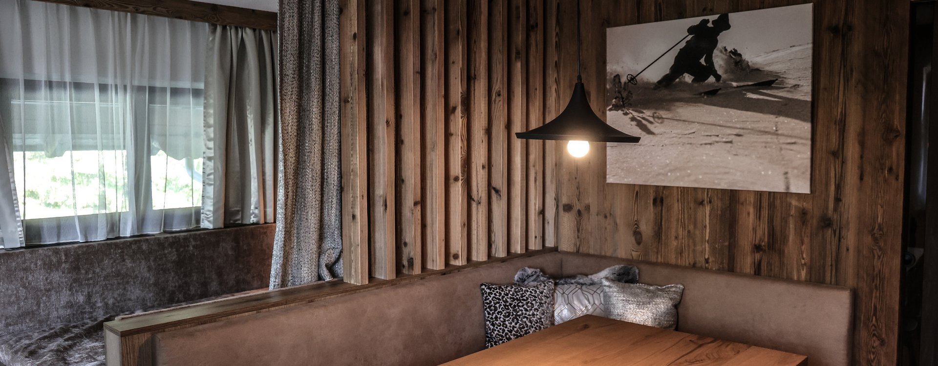 Schöner Essbereich im neuen Appartement Familiennest