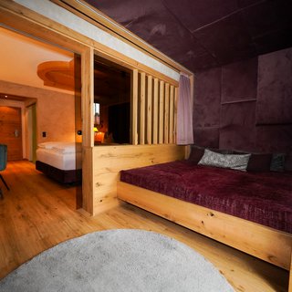 Separate Kuschelecke in der Juniorsuite