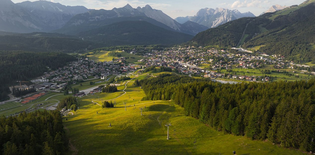 Seefeld Panoramaaufnahme Sommer 